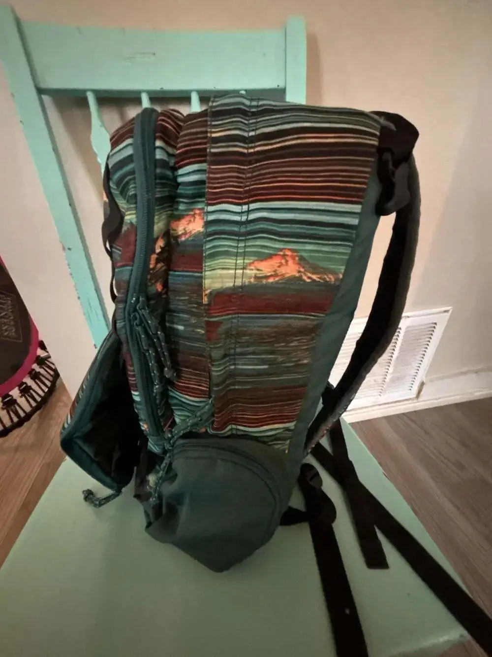 Burton Scout Packable Backpack with Graphic Mountain Print